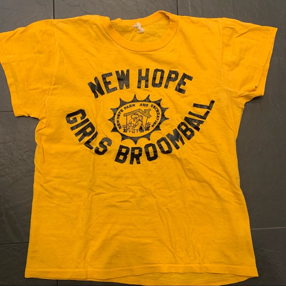 Vintage New Hope Park and Recreation Girls Broomball shirt